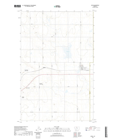United States Geological Survey Joplin, MT (2020, 24000-Scale) digital map