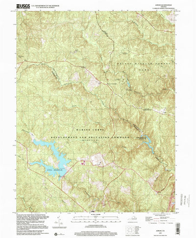 United States Geological Survey Joplin, VA (1997, 24000-Scale) digital map