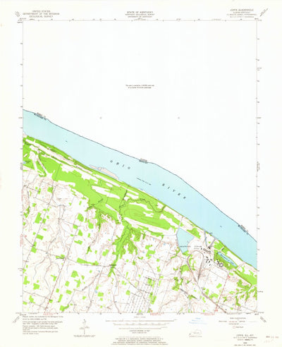 United States Geological Survey Joppa, IL-KY (1954, 24000-Scale) digital map