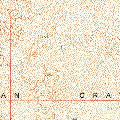 United States Geological Survey Jordan Craters North, OR (1969, 24000-Scale) digital map