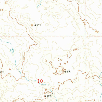 United States Geological Survey Jordan Craters South, OR (1969, 24000-Scale) digital map