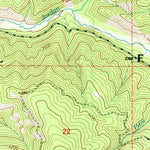 United States Geological Survey Jordan Creek, ID-MT (1996, 24000-Scale) digital map