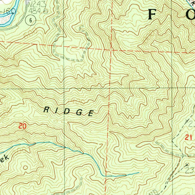 United States Geological Survey Jordan Creek, OR (1984, 24000-Scale) digital map