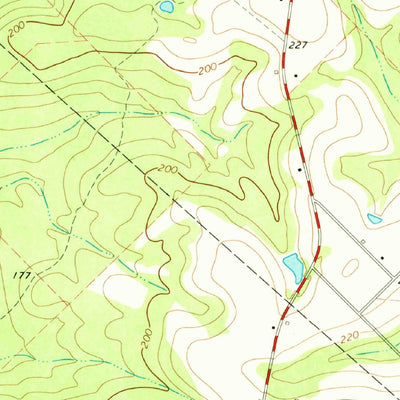 United States Geological Survey Jordan, GA (1970, 24000-Scale) digital map