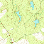 United States Geological Survey Jordan, GA (1970, 24000-Scale) digital map