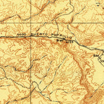 United States Geological Survey Jordan Gap, TX (1918, 62500-Scale) digital map