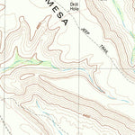 United States Geological Survey Jordan Gap, TX (1983, 24000-Scale) digital map