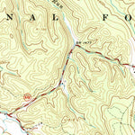 United States Geological Survey Jordan Mines, VA (1966, 24000-Scale) digital map