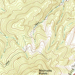 United States Geological Survey Jordan Mines, VA (1966, 24000-Scale) digital map