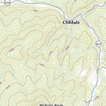 United States Geological Survey Jordan Mines, VA (2019, 24000-Scale) digital map