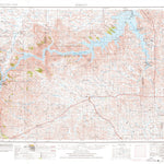 United States Geological Survey Jordan, MT (1954, 250000-Scale) digital map