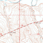 United States Geological Survey Jordan, MT (1964, 24000-Scale) digital map