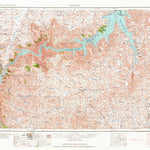 United States Geological Survey Jordan, MT (1964, 250000-Scale) digital map