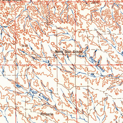 United States Geological Survey Jordan, MT (1964, 250000-Scale) digital map
