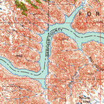 United States Geological Survey Jordan, MT (1964, 250000-Scale) digital map