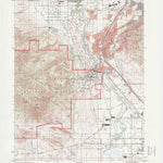 United States Geological Survey Jordan Narrows, UT (1999, 24000-Scale) digital map