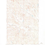 United States Geological Survey Jordan NE, MT (1964, 24000-Scale) digital map
