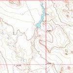 United States Geological Survey Jordan NE, MT (1964, 24000-Scale) digital map