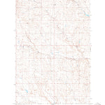 United States Geological Survey Jordan NW, MT (1964, 24000-Scale) digital map