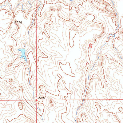 United States Geological Survey Jordan NW, MT (1964, 24000-Scale) digital map