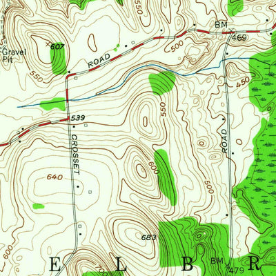 United States Geological Survey Jordan, NY (1955, 24000-Scale) digital map