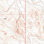 United States Geological Survey Jordan SE, MT (1964, 24000-Scale) digital map