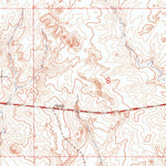 United States Geological Survey Jordan SE, MT (1964, 24000-Scale) digital map