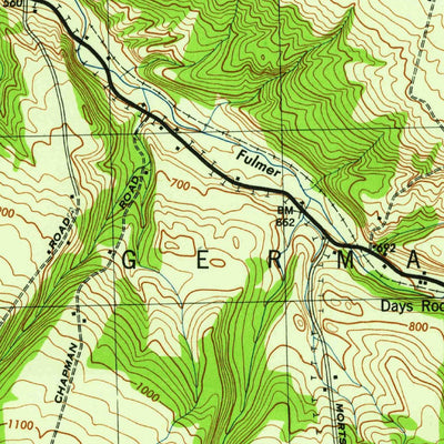 United States Geological Survey Jordanville, NY (1945, 31680-Scale) digital map