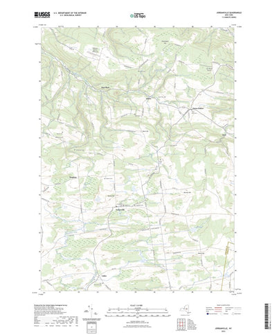 United States Geological Survey Jordanville, NY (2023, 24000-Scale) digital map