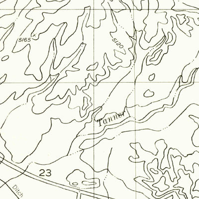 United States Geological Survey Joseph City, AZ (1955, 24000-Scale) digital map