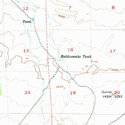 United States Geological Survey Joseph City, AZ (1955, 62500-Scale) digital map