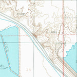 United States Geological Survey Joseph City, AZ (1986, 24000-Scale) digital map