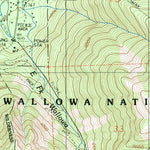 United States Geological Survey Joseph, OR (1990, 24000-Scale) digital map