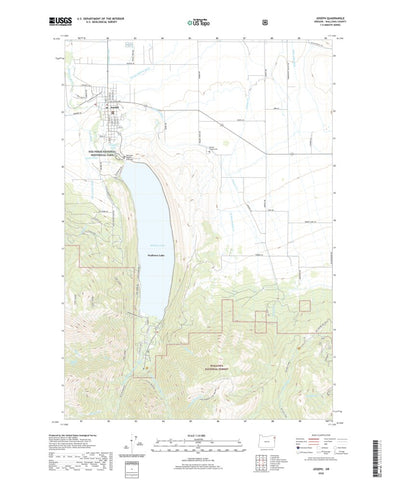 United States Geological Survey Joseph, OR (2020, 24000-Scale) digital map