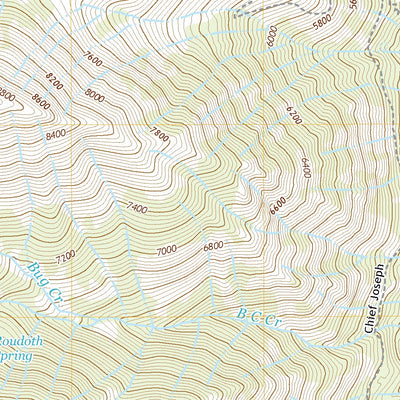 United States Geological Survey Joseph, OR (2020, 24000-Scale) digital map