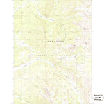 United States Geological Survey Joseph Peak, WY (1986, 24000-Scale) digital map