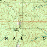 United States Geological Survey Josephine Mountain, OR (1989, 24000-Scale) digital map
