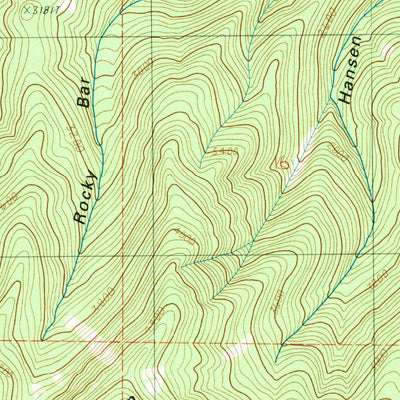 United States Geological Survey Josephine Mountain, OR (1989, 24000-Scale) digital map