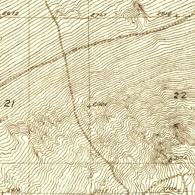 United States Geological Survey Joshua, CA (1930, 24000-Scale) digital map