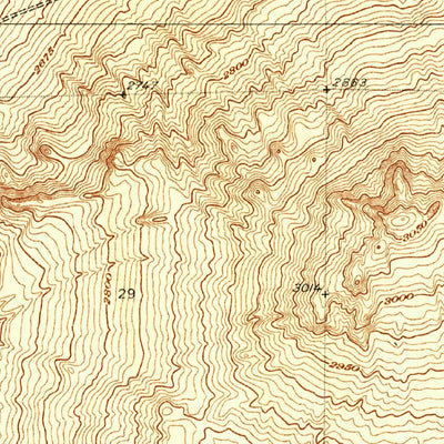 United States Geological Survey Joshua, CA (1934, 24000-Scale) digital map