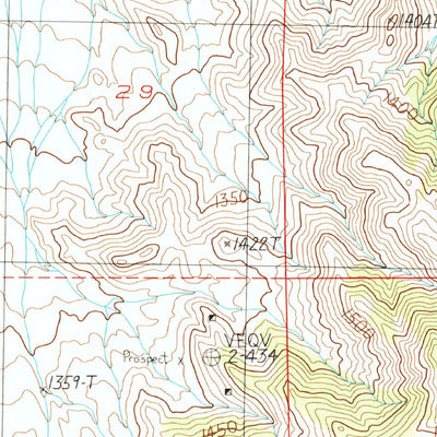 United States Geological Survey Joshua, CA (1983, 24000-Scale) digital map