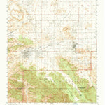 United States Geological Survey Joshua Tree, CA (1955, 62500-Scale) digital map
