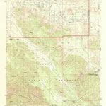 United States Geological Survey Joshua Tree South, CA (1972, 24000-Scale) digital map