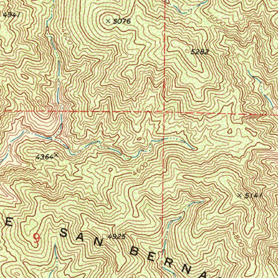 United States Geological Survey Joshua Tree South, CA (1972, 24000-Scale) digital map