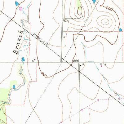 United States Geological Survey Joshua, TX (1961, 24000-Scale) digital map