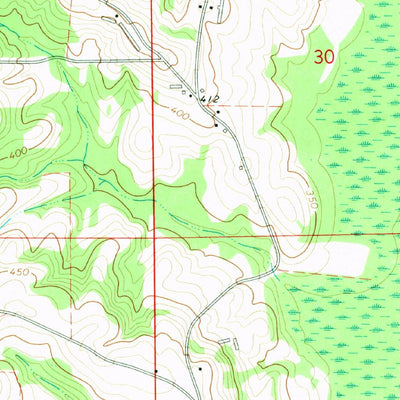 United States Geological Survey Josie, AL (1968, 24000-Scale) digital map