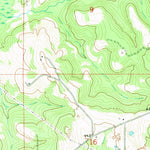 United States Geological Survey Josie, AL (1968, 24000-Scale) digital map