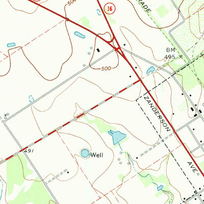United States Geological Survey Jourdanton, TX (1968, 24000-Scale) digital map
