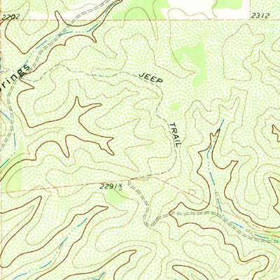 United States Geological Survey Joy Hollow, TX (1971, 24000-Scale) digital map