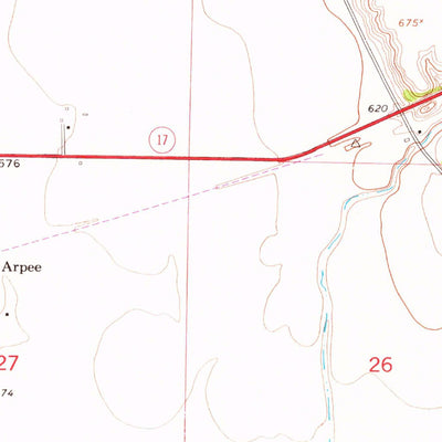 United States Geological Survey Joy, IL-IA (1953, 24000-Scale) digital map